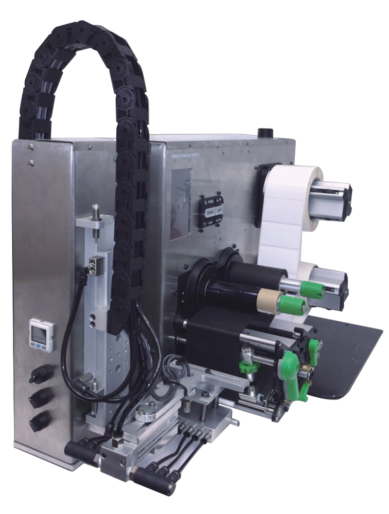 全自動(dòng)小型不干膠平面貼標(biāo)機(jī)