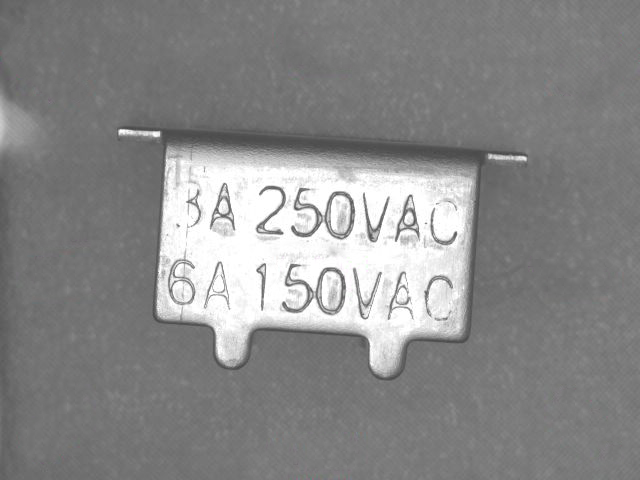 五金件表面鋼印OCR視覺識(shí)別